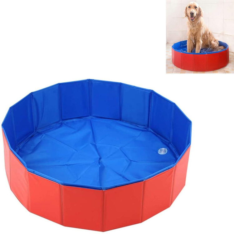 Hot Plastic Foldable and Portable Pet Pool PVC Pet Bathing Pool Dog Swimming Pool